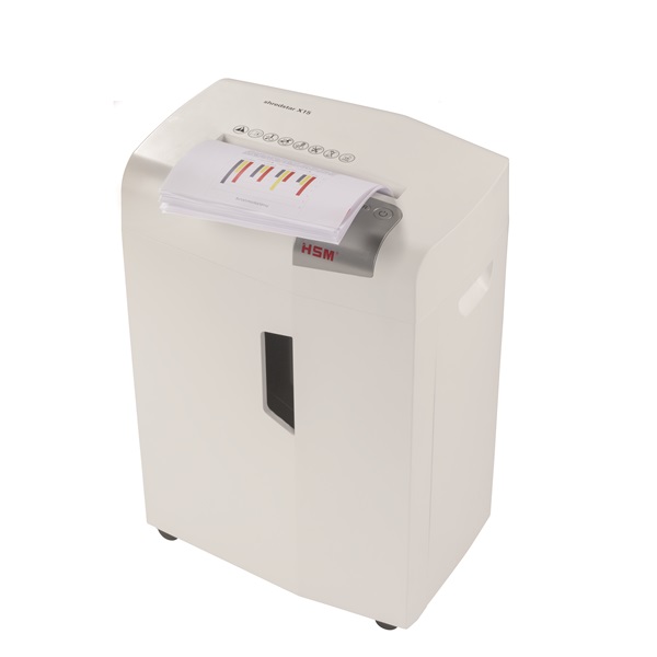HSM Securio X15 Iratmegsemmisítő Fehér