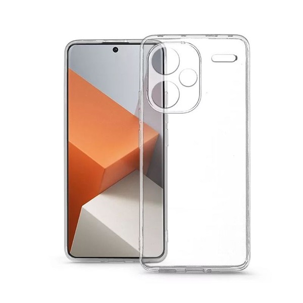 Haffner HF277412 Xiaomi Redmi Note 13 Pro+ Clear Case átlátszó szilikon hátlap Haffner HF277412 Xiaomi Redmi Note 13 Pro+ Clear Case átlátszó szilikon hátlap