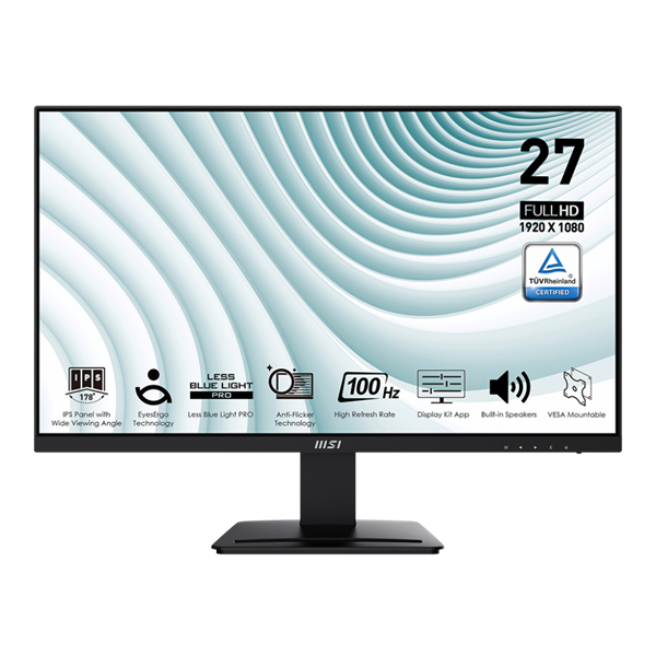 MSI Business PRO MP273A 27" FHD  IPS 100Hz Monitor