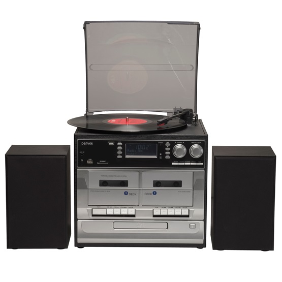  Denver MRD-166 Musiccenter with turntable Zeneközpont lemezjátszóval