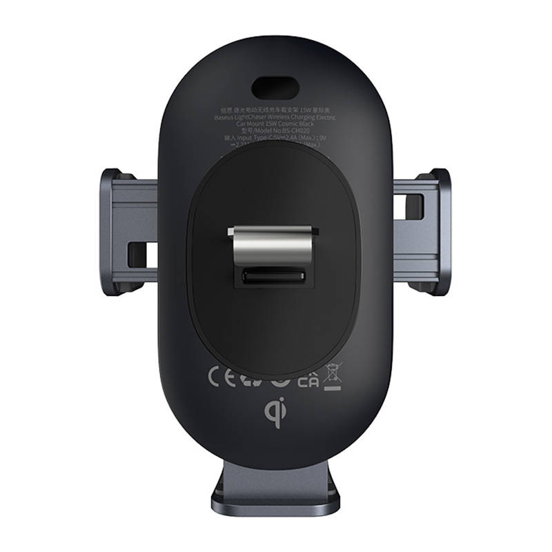 car holder with inductive charger Baseus LightChaser  (Black) car holder with inductive charger Baseus LightChaser  (Black)