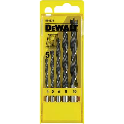 Fa spirál fúró készlet 5 részes Dewalt DT4535-QZ 5 db