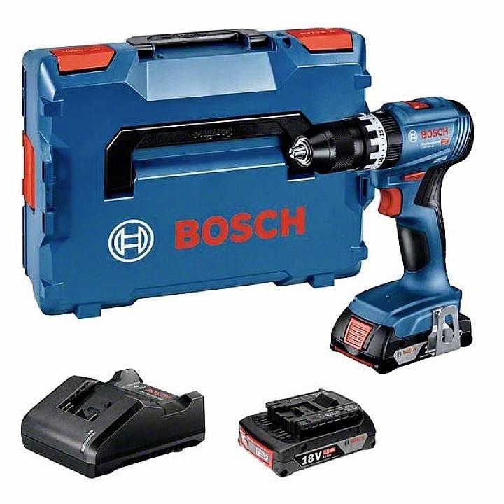 Bosch Professional GSB 18V-45 akkus ütvecsavarozó 2db 2.0Ah akkumulátor (06019K3303)