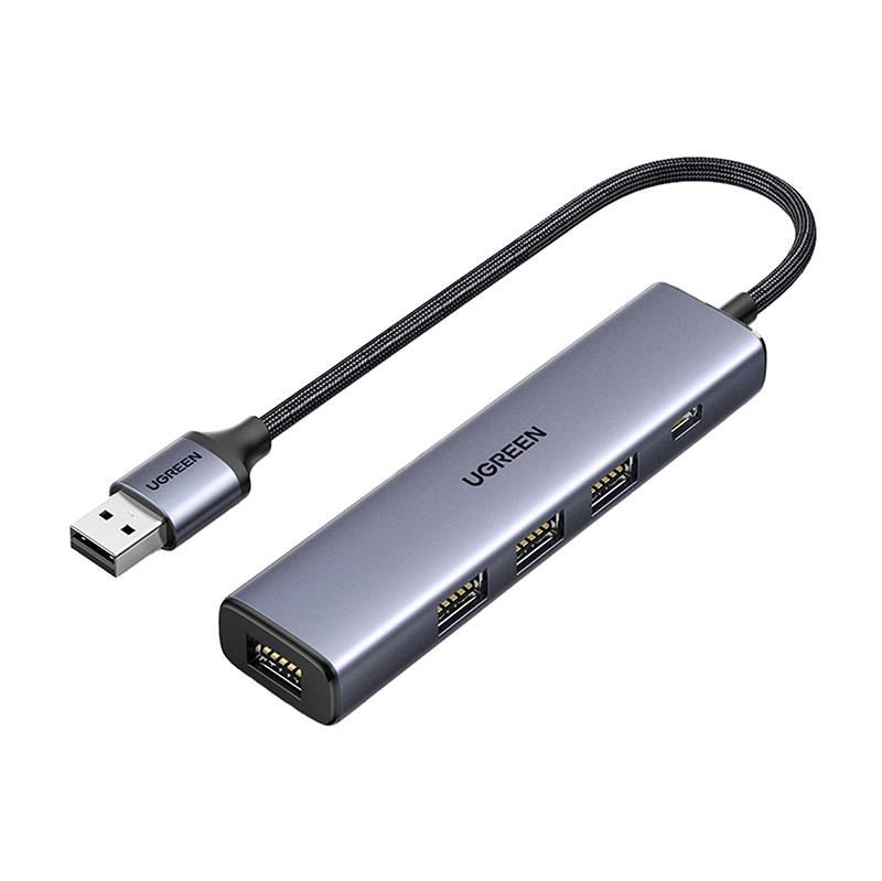 UGREEN Hub 5in1 adapter USB 4x USB 3.0 (20805) UGREEN Hub 5in1 adapter USB 4x USB 3.0 (20805)