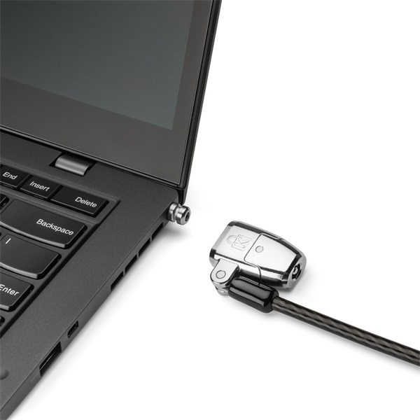 Kensington ClickSafeR 2.0 3 az 1-ben kulcsos laptopzár (T-Bar, Nano & Wedge) (K68102EU)