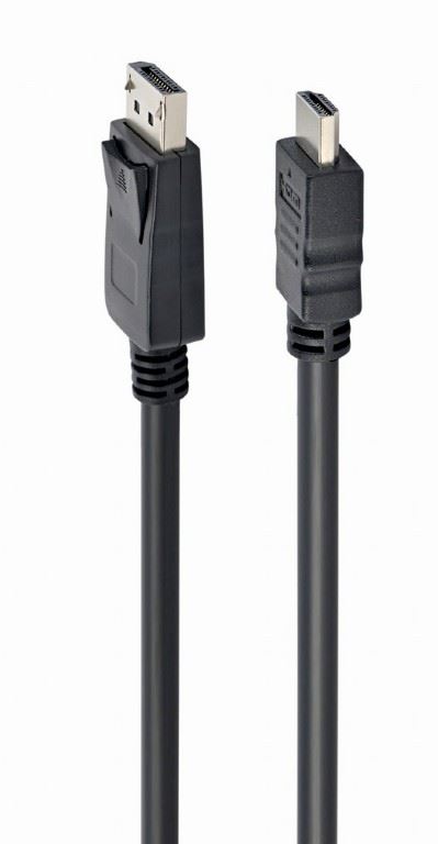 Gembird Displayport -> HDMI M/M kábel 5m fekete (CC-DP-HDMI-5M) Gembird Displayport -> HDMI M/M kábel 5m fekete (CC-DP-HDMI-5M)