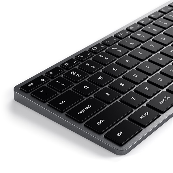 Satechi ST-BTSX3M-HU Slim X3 HUN Bluetooth asztroszürke billentyűzet Satechi ST-BTSX3M-HU Slim X3 HUN Bluetooth asztroszürke billentyűzet