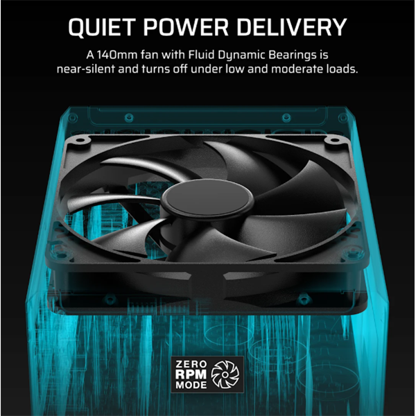 Corsair iCUE LINK HXi SHIFT Series  iCUE LINK HX1000i SHIFT  1000 Watt  Tápegység