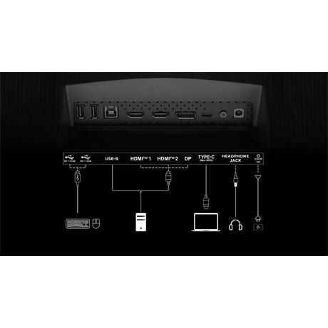 Tcl 34R83Q 34" ívelt monitor