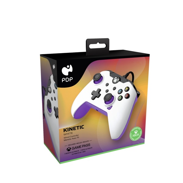 PDP Xbox Series X|S/Xbox One/PC 3,5 mm audio vezetékes kinetic fehér kontroller
