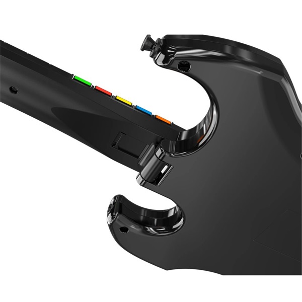 PDP 049-034-BK Riffmaster Xbox Series X|S/Xbox One/PC vezeték nélküli gitár vezérlő Fekete