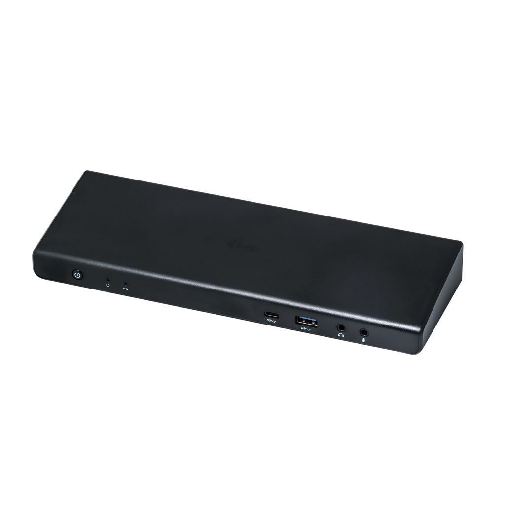 i-tec USB 3.0 / USB-C / Thunderbolt 3 Dual Display Docking Station dokkoló állomás fekete i-tec USB 3.0 / USB-C / Thunderbolt 3 Dual Display Docking Station dokkoló állomás fekete