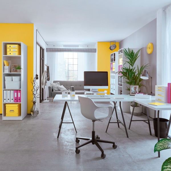 Leitz Wow sárga felírótábla