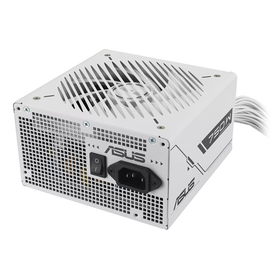 TÁP Asus Prime 750W - PRIME-750B-WHITE - 80+ Bronze - Nem moduláris - fehér tápegység