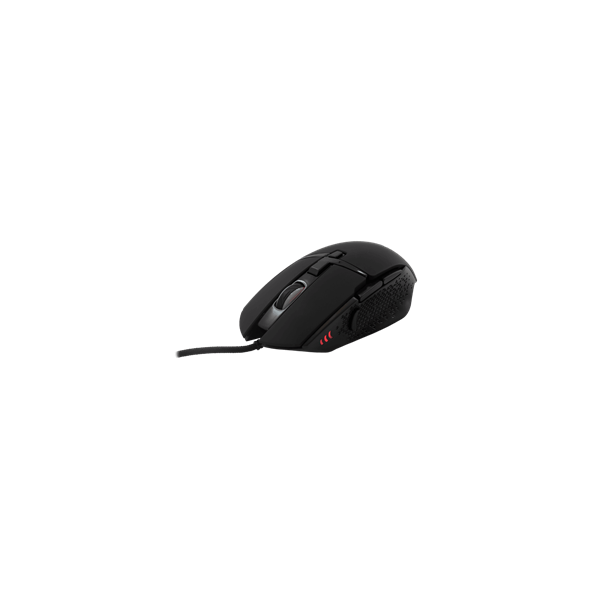 Baracuda W029913 RAPTOR-B, BGM-051B gamer egér,8D, fekete, 6400 dpi