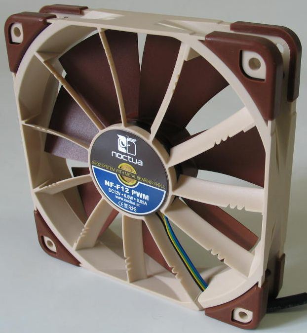 Noctua ventilátor 12cm, 1500rpm PWM (NF-F12 PWM)