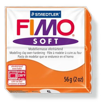 FIMO "Soft" gyurma 56g égethető mandarin (8020-42)