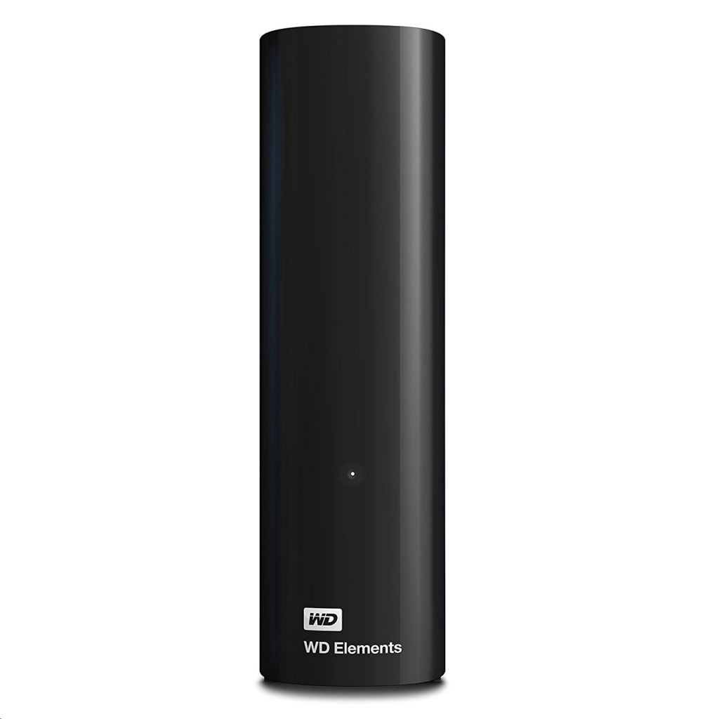14TB WD 3.5" Elements Desktop külső winchester fekete (WDBWLG0140HBK)