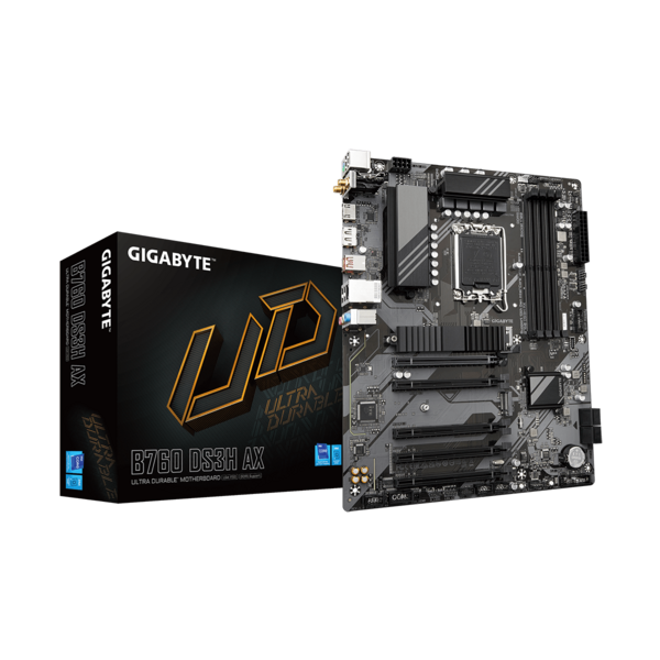 GIGABYTE S1700 B760 DS3H AX INTEL B760 ATX Alaplap GIGABYTE S1700 B760 DS3H AX INTEL B760 ATX Alaplap