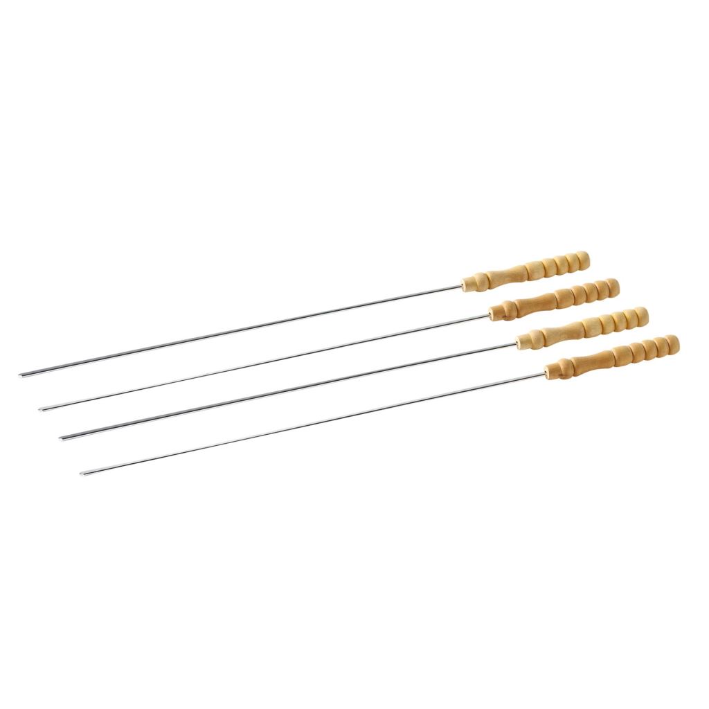 Barbecook 4db-os nyárskészlet fa nyéllel 43cm (BC-ACC-7068)