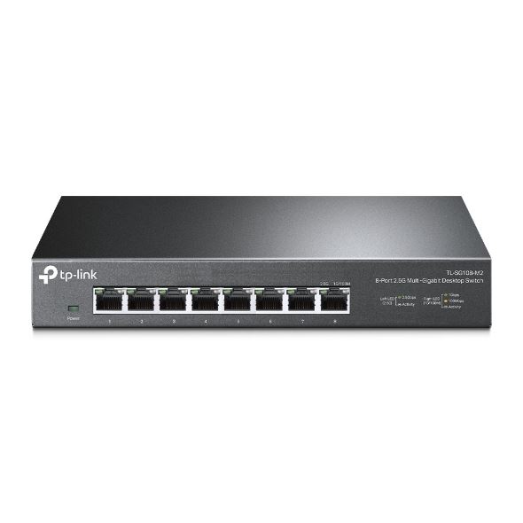 TP-Link TL-SG108-M2 10/100/1000Mbps 8 portos 2.5G Desktop Switch