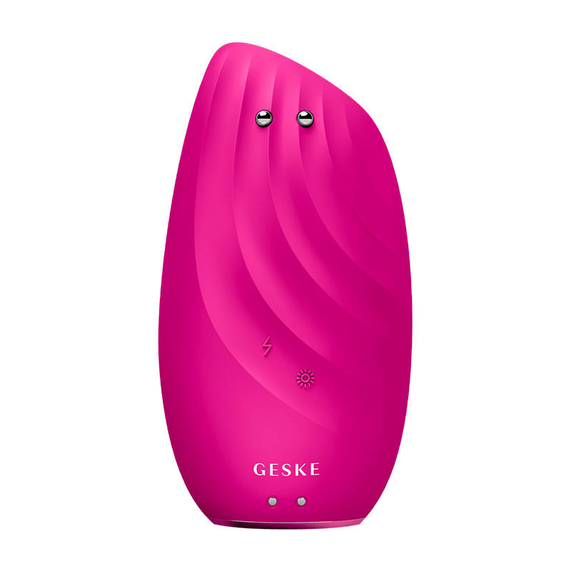 Sonic Thermo Facial Brush & Face-Lifter 8in1 Geske with APP (magenta)