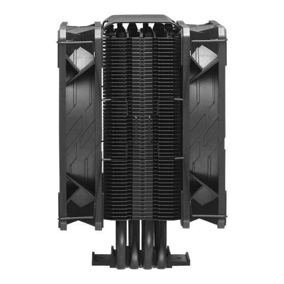  Cooler Master RR-S4KK-25DN-R1 Hyper 212 Black X Duo   Ventilátor
