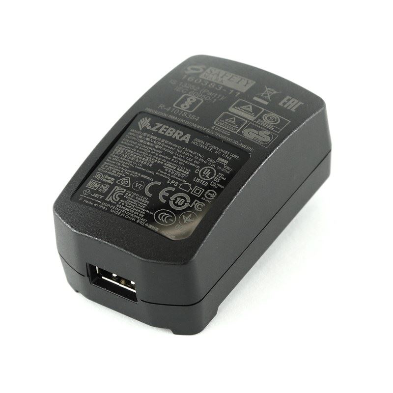 Zebra vonalkód olvasó tápegység USB 5.2V, 1.2A, 6W (PWR-WUA5V6W0WW) Zebra vonalkód olvasó tápegység USB 5.2V, 1.2A, 6W (PWR-WUA5V6W0WW)