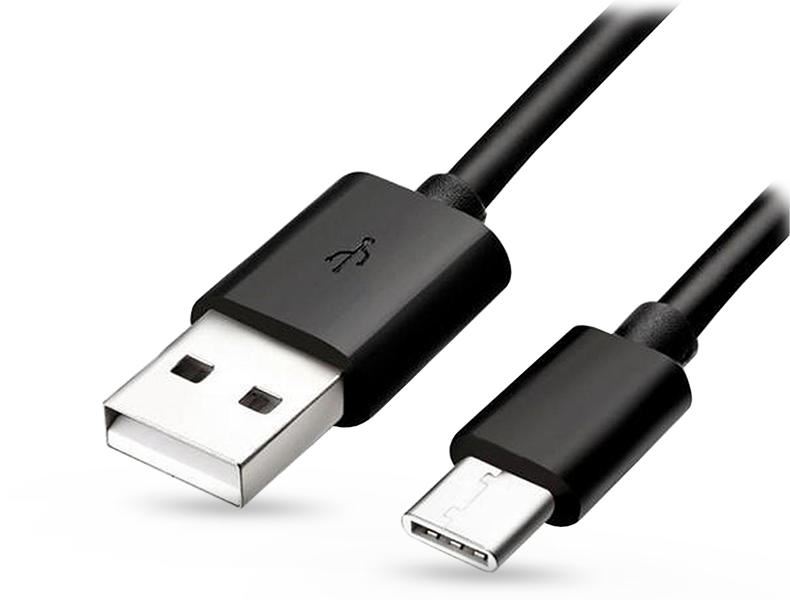 Samsung USB - USB Type-C adat és töltőkábel 1m fekete (EP-DG970BBE)