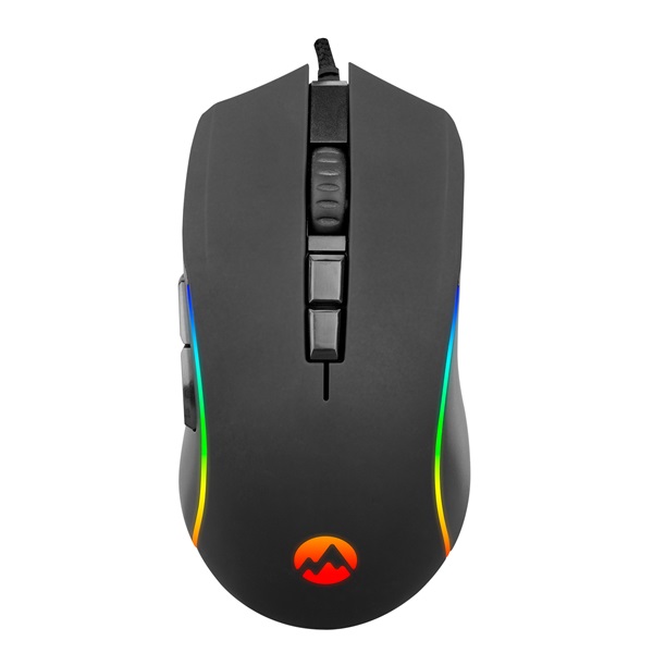 Everest SM-GX21 STARTY   optikai  RGB LED Gamer Egér Fekete