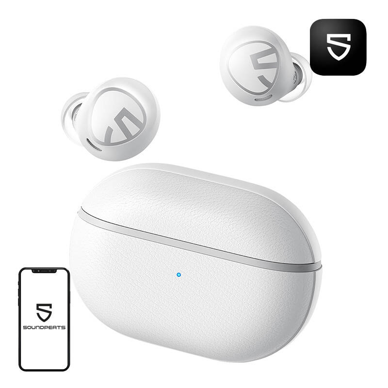 Soundpeats Free2 Classic TWS fülhallgató Fehér 