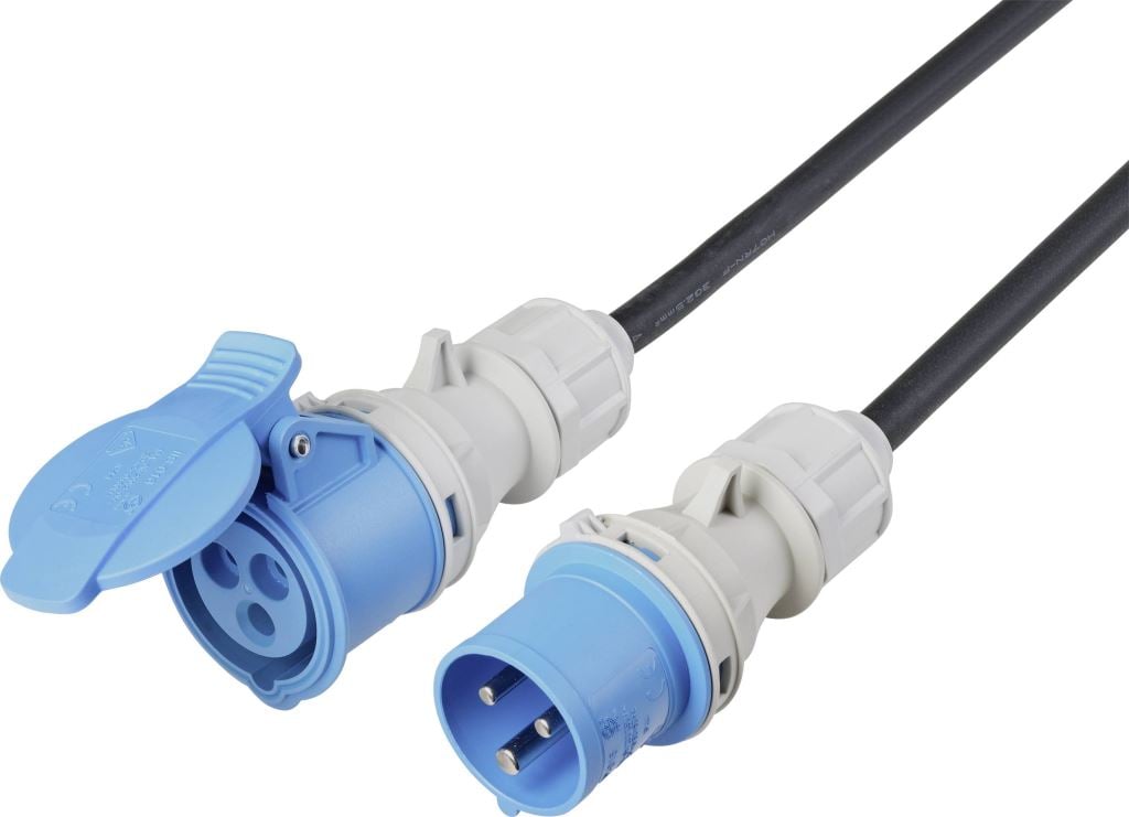 Sygonix SY-5244052 Áram Hosszabbítókábel 16 A Fekete 10 m Kültérre alkalmas Sygonix SY-5244052 Áram Hosszabbítókábel 16 A Fekete 10 m Kültérre alkalmas