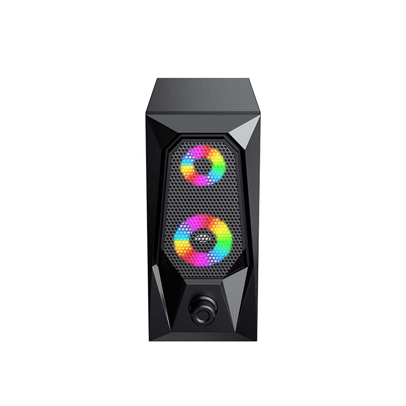 Havit SK208 Számítógépes hangszórók 2.0 RGB (fekete)