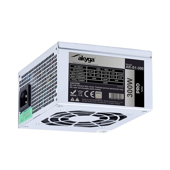Akyga 300W 8cm AK-S1-300 Tápegység Akyga 300W 8cm AK-S1-300 Tápegység