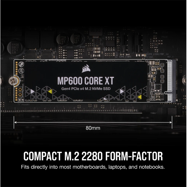 Corsair 4TB M.2 2280 NVMe MP600 Core XT
