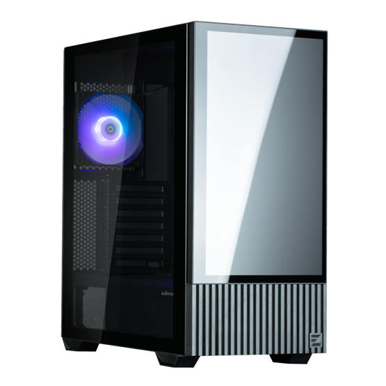 Zalman Midi  Z10 DS   Számítógépház Fekete