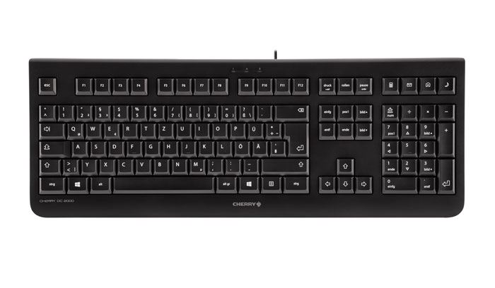 Cherry DC 2000 német billentyűzet + optikai egér fekete USB (JD-0800DE-2) Cherry DC 2000 német billentyűzet + optikai egér fekete USB (JD-0800DE-2)