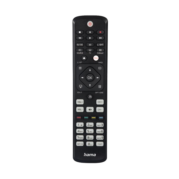 Hama 221063 PHILIPS TV univerzális távirányító Hama 221063 PHILIPS TV univerzális távirányító