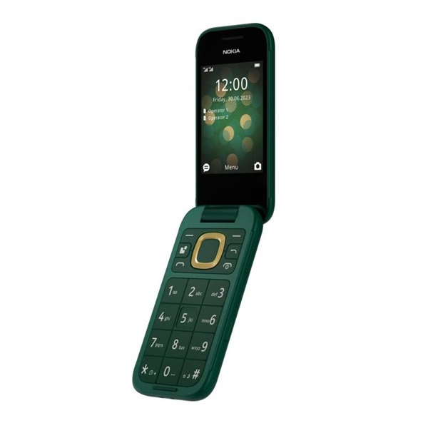 Nokia 2660 Flip DualSIM Mobiltelefon zöld