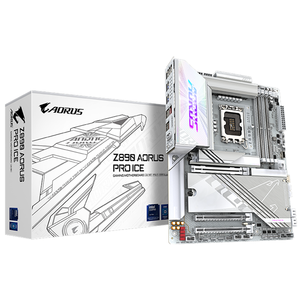 GIGABYTE S1851 Z890 AORUS PRO ICE INTEL Z890 ATX Alaplap