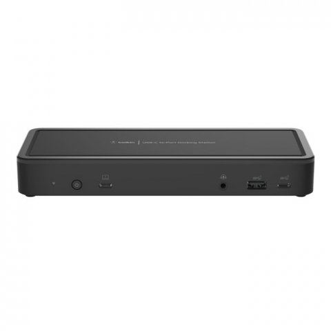 Belkin 14portos USB-C 65W notebook dokkoló fekete (INC003vfBK)