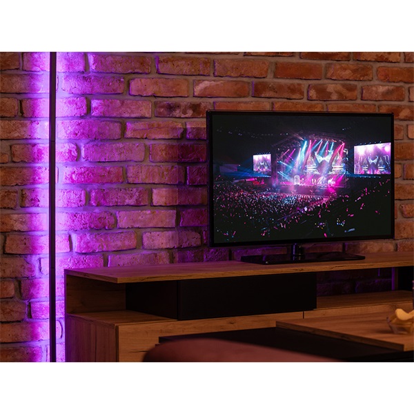 Tracer TRAOSW47253 Ambience Smart Corner 5 W 12 háttérvilágítási mód RGB világítás fekete gamer saroklámpa