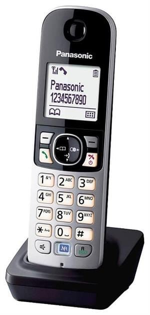 Panasonic KX-TGA681FXB kiegészítő kézibeszélő fekete