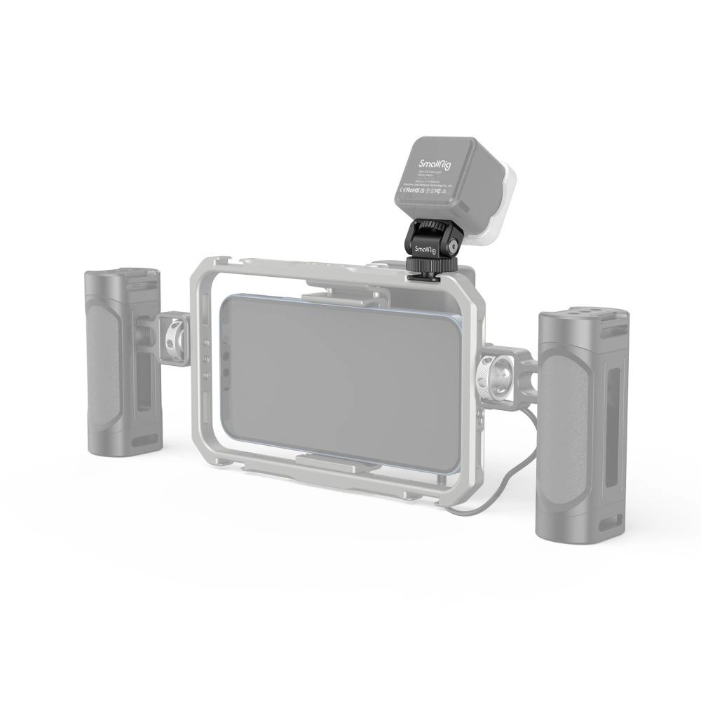 SMALLRIG Mini Cold Shoe to 1/4"-20 Screw Adapter