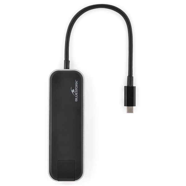 Bluestork HUB-OFFICE USB-C to 3xUSB 2.0 port + 1xUSB-C + 1xHDMI + 1xRJ45 USB Hub Szürke Bluestork HUB-OFFICE USB-C to 3xUSB 2.0 port + 1xUSB-C + 1xHDMI + 1xRJ45 USB Hub Szürke