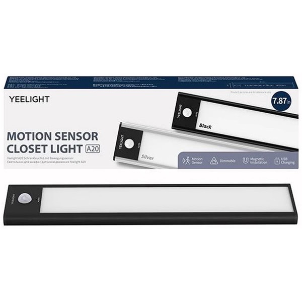 Xiaomi Yeelight Closet Sensor Light A20 fekete