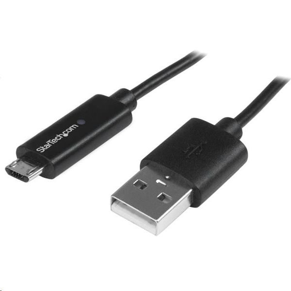 StarTech.com USB -> Micro USB kábel fekete (USBAUBL1M)