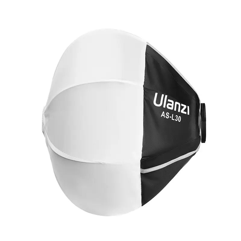 Ulanzi AS-L30 30cm-es nyitható gömb softbox, mini Bowens csatlakozás Ulanzi AS-L30 30cm-es nyitható gömb softbox, mini Bowens csatlakozás