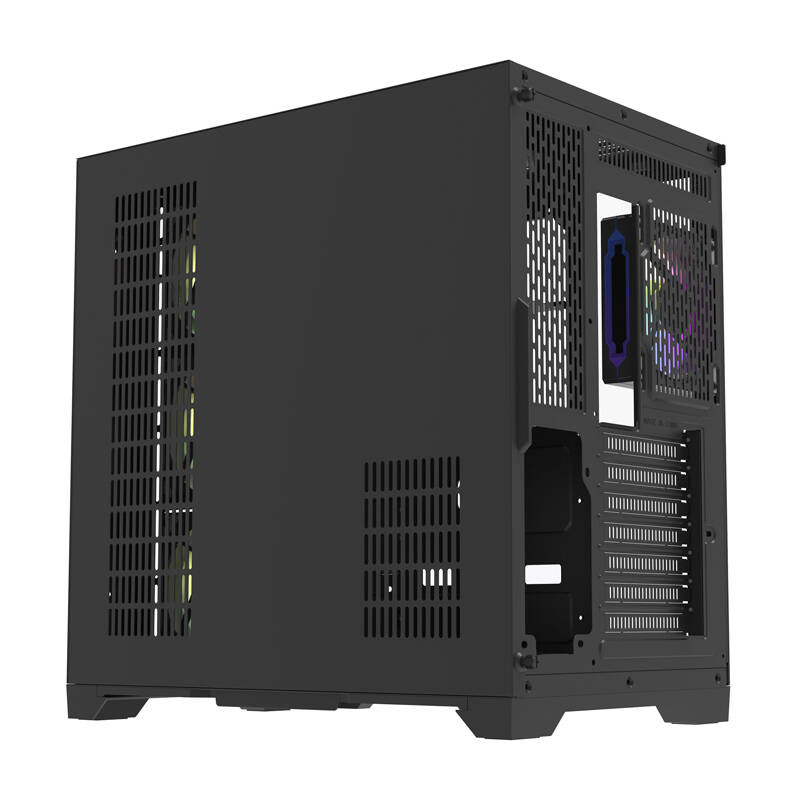 Darkflash FT418 PRO számítógépház + 7 ARGB ventilátor (fekete)