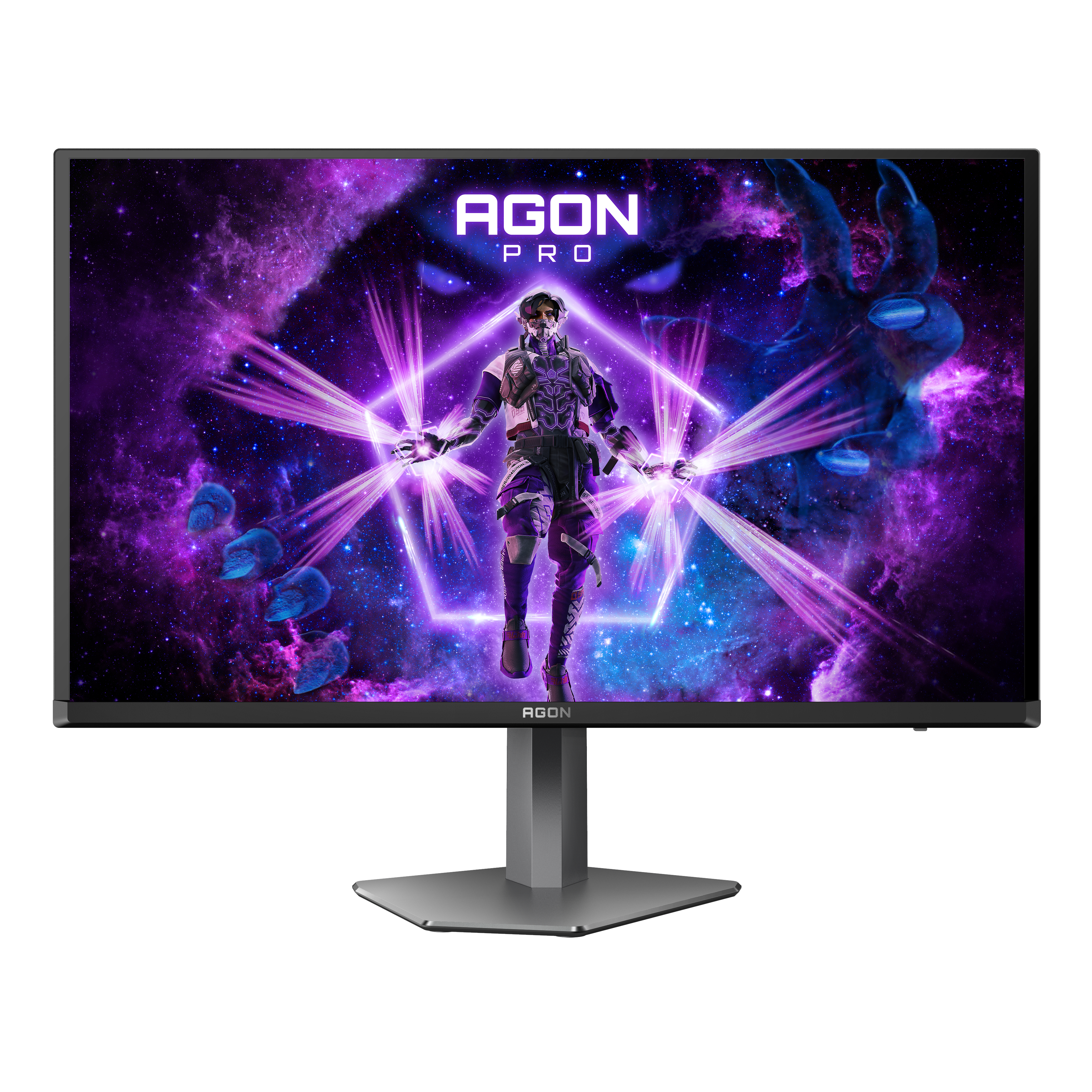 AOC 26,5" AG276UZD Monitor - 3840x2160, 4K, OLED, QD-OLED, 240Hz, 0,03ms, Hangszóró, G-Sync, Pivot, Gamer, Fekete